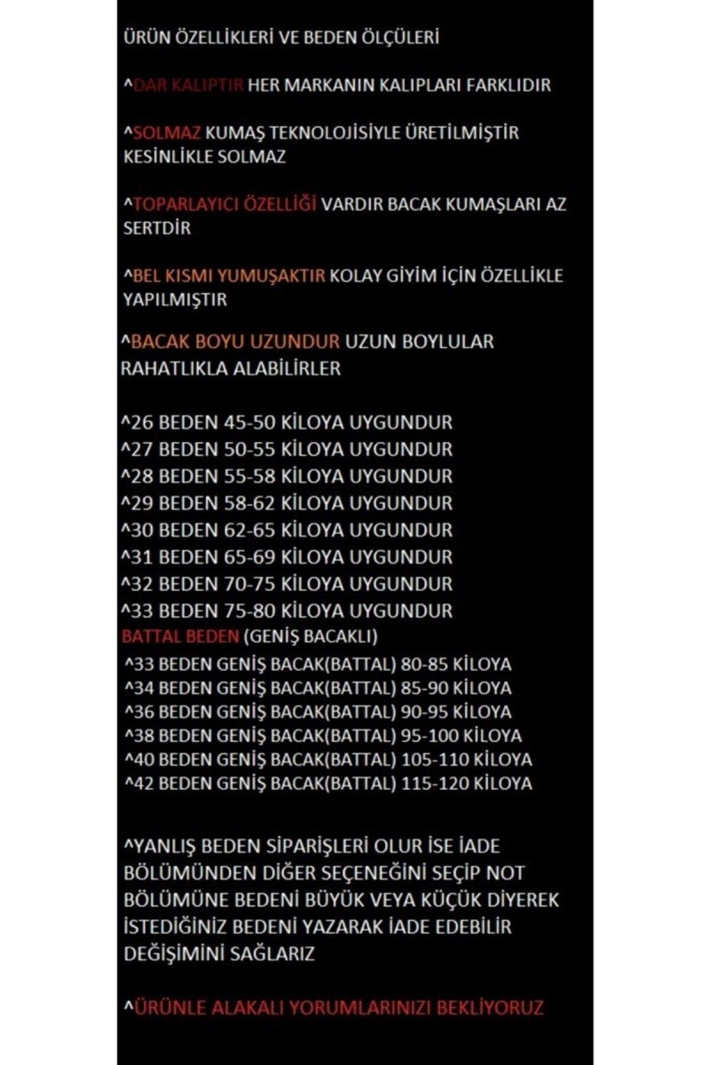 Extra Siyah Yüksek Bel Skinny Jeans Solmayan Kumaş