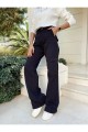 Anna Kadın Solmaz Likralı Siyah Süper Yüksek Bel Arka Cepsiz Model Kargo Jeans Anna Kadın Solmaz Likralı Siyah Süper Yüksek Bel Arka Cepsiz Model Kargo Jeans