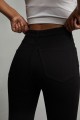 Likralı Dar Paça Skinny Siyah Kadın Bilek Boy Yüksel Bel Kot Pantalon Likralı Dar Paça Skinny Siyah Kadın Bilek Boy Yüksel Bel Kot Pantalon