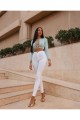 Adriana Süper Skinny B.e.m.m.e.y.a.z Beyaz Jean Pantolon (TOPARLAYICI ÖZELLİK) Dar Kalıp