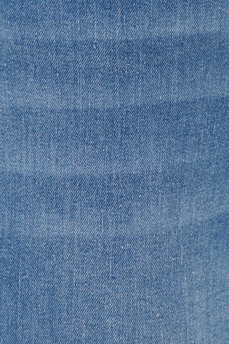 Buz Mavi Bıyıklı Skinny Jean Kadın Bilek Boy Yüksel Bel Kot Pantalon