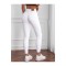 Yüksel Bel Beyaz Skinny Bilek Boy Dar PaçaLikralı Kot