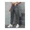 Kadın Füme Likralı Mom Jeans