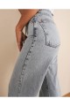 Mavi Kar Yıkama Yüksek Bel Salaş Kot Jeans Mavi Kar Yıkama Yüksek Bel Salaş Kot Jeans