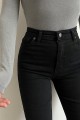 Flare Jeans Siyah Solmaz Ispanyol Yüksek Bel Flare Jeans Siyah Solmaz Ispanyol Yüksek Bel