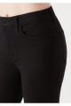 Kadın Siyah Yüksel Bel Bilek Boy Dar Paça Skinny Likralı Kot Kadın Siyah Yüksel Bel Bilek Boy Dar Paça Skinny Likralı Kot