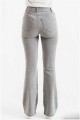 Gri Ispanyol Paça Flare ( Extra Rahat) Yüksek Bel Ispanyol Jeans Toparlayıcı Gri Ispanyol Paça Flare ( Extra Rahat) Yüksek Bel Ispanyol Jeans Toparlayıcı
