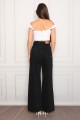Solmaz Siyah Süper Yüksek Bel Salaş Jean Palazzo Pantolon( Süper Yüksek ) Wide Leg. Solmaz Siyah Süper Yüksek Bel Salaş Jean Palazzo Pantolon( Süper Yüksek ) Wide Leg.