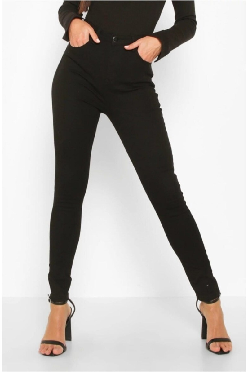 E.x.t.r.a Black Süper Yüksek Solmaz Siyah Jeans ( Toparlayıcı )