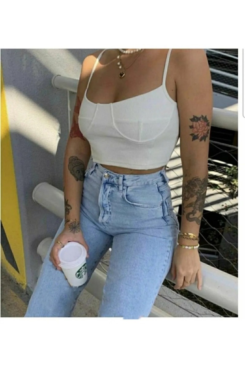 S.o.l.m.a.z Açık Mavi Likralı Süper Yüksek Bel Salaş Jean Pantolon (süper Yüksek ) Wide Leg.