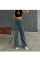 Emma 90 s Orta Mavi Kar Likralı Süper Yüksek Bel Salaş Paça Kot Palazzo Pantolon Emma 90 s Orta Mavi Kar Likralı Süper Yüksek Bel Salaş Paça Kot Palazzo Pantolon