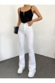 Big Beyaz Ispanyol Paça Kot Pantolon Yüksek Bel Ispanyol Jeans Toparlayıcı( Extra Rahat) Drv Big Beyaz Ispanyol Paça Kot Pantolon Yüksek Bel Ispanyol Jeans Toparlayıcı( Extra Rahat) Drv