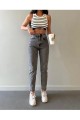 Mom Boyfrend Likralı Orta Bel Jean Pantolon Mom Boyfrend Likralı Orta Bel Jean Pantolon