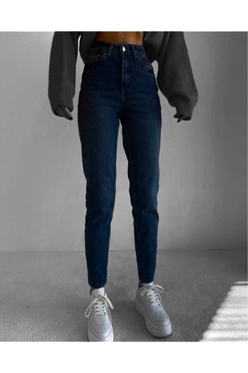 Boyfrend Mom Likralı Yüksek Bel Jeans Boyfrend Mom Likralı Yüksek Bel Jeans