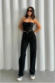 Love Solmayan Siyah Likralı Süper Yüksek Bel Salaş Jean Pantolon. (SÜPER YÜKSEK.) Wide Leg. Love Solmayan Siyah Likralı Süper Yüksek Bel Salaş Jean Pantolon. (SÜPER YÜKSEK.) Wide Leg.