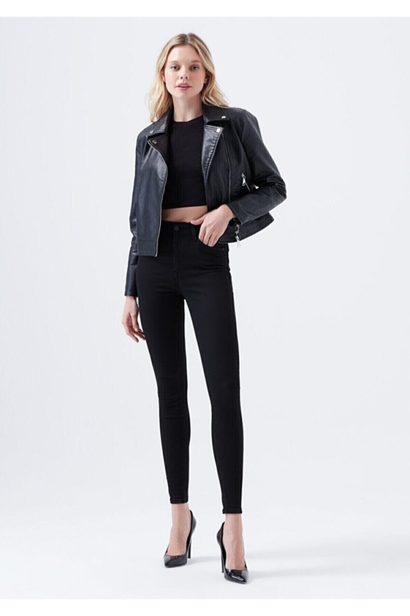 Lucy Siyah Jeans Pantolon Siyah Jeans