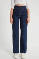 90 s Koyu Mavi Likralı Süper Yüksek Bel Salaş Jeans Palazzo Pantolon. (SÜPER YÜKSEK) Wide Leg 90 s Koyu Mavi Likralı Süper Yüksek Bel Salaş Jeans Palazzo Pantolon. (SÜPER YÜKSEK) Wide Leg