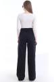 Siyah Likralı Süper Yüksek Bel Salaş Jeans Palazzo Pantolon. (Süper Yüksek.) Wide Leg.