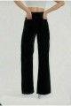 Solmayan Siyah Likralı Süper Yüksek Bel Salaş Jean Pantolon. (SÜPER YÜKSEK.) Wide Leg. Solmayan Siyah Likralı Süper Yüksek Bel Salaş Jean Pantolon. (SÜPER YÜKSEK.) Wide Leg.