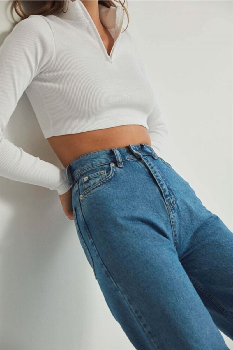 Extra Yüksek A.c.a.i.p S.o.l.m.a.z Mavi Salaş Jeans Palazzo Pantolon (süper Yüksek ) Extra Yüksek A.c.a.i.p S.o.l.m.a.z Mavi Salaş Jeans Palazzo Pantolon (süper Yüksek )