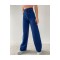 Blue 90 s Koyu Mavi Likralı Süper Extra Yüksek Bel Palazzo Salaş Jean Pantolon ( Wide Leg )