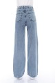 Kadın Kar Yıkama Salaş Paça Likralı Jean Salaş Paça Palazzo Jean
