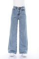 Kadın Kar Yıkama Salaş Paça Likralı Jean Salaş Paça Palazzo Jean
