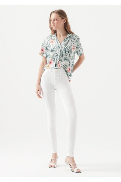 Ramses Beyaz Yüksek Bel S.ü.p.e.r Skinny Jeans Pantolon Jeans(toparlayıcı)