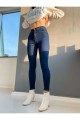 Kadın Lalin Solmayan Lacivert Süper Skinny Toparlayıcı Jean Kot Pantolon Kadın Lalin Solmayan Lacivert Süper Skinny Toparlayıcı Jean Kot Pantolon