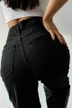 Taiti 90 s Likralı Kadın Mavi Kar Süper Yüksek Bel Salaş Paça Denim Kot Palazzo Pantolon Taiti 90 s Likralı Kadın Mavi Kar Süper Yüksek Bel Salaş Paça Denim Kot Palazzo Pantolon