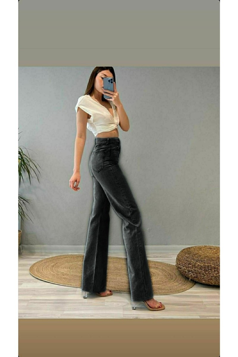 90 s Siyah Füme Kar Yıkama Likralı Süper Yüksek Bel Salaş Jeans Palazzo Pantolon Wide Leg 90 s Siyah Füme Kar Yıkama Likralı Süper Yüksek Bel Salaş Jeans Palazzo Pantolon Wide Leg