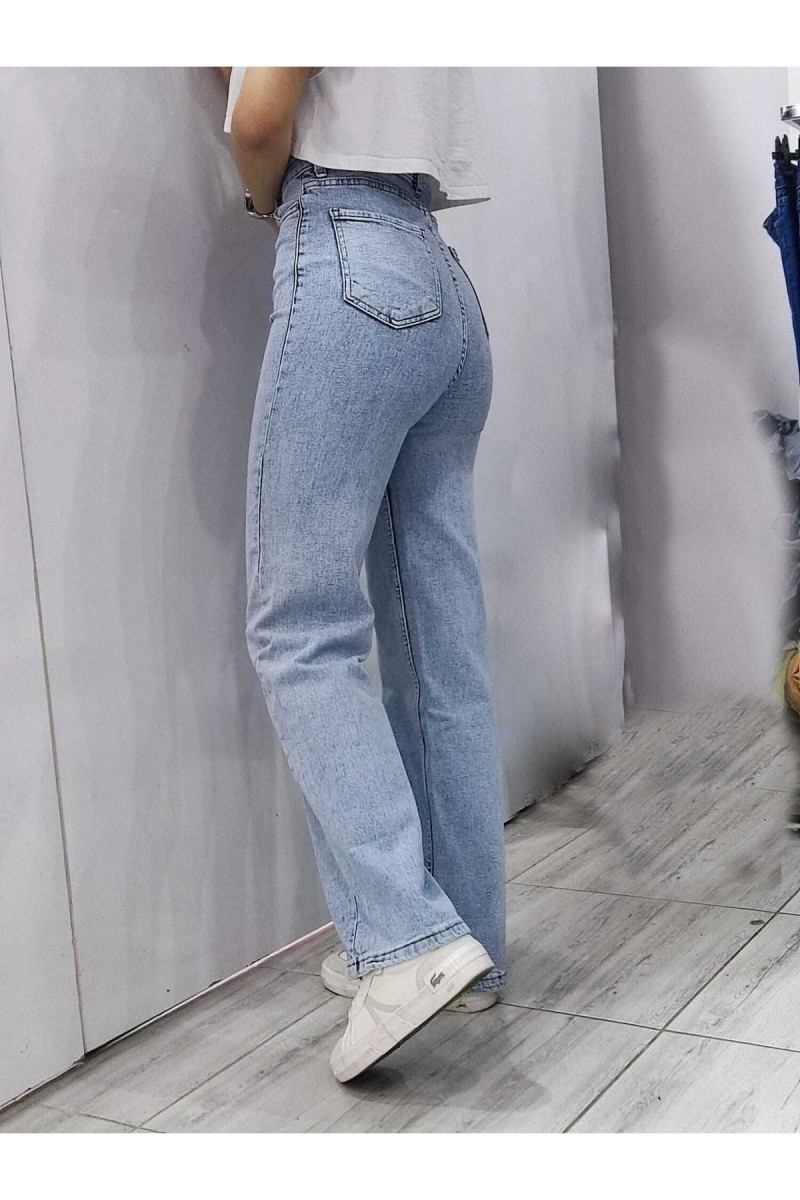 90s Açık Kar Yıkama Likralı Süper Yüksek Bel Salaş Jeans Palazzo Pantolon Wide Leg 90s Açık Kar Yıkama Likralı Süper Yüksek Bel Salaş Jeans Palazzo Pantolon Wide Leg