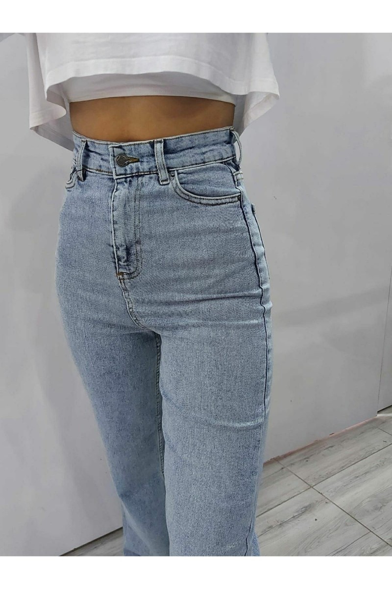 90s Açık Kar Yıkama Likralı Süper Yüksek Bel Salaş Jeans Palazzo Pantolon Wide Leg 90s Açık Kar Yıkama Likralı Süper Yüksek Bel Salaş Jeans Palazzo Pantolon Wide Leg