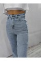 90s Açık Kar Yıkama Likralı Süper Yüksek Bel Salaş Jeans Palazzo Pantolon Wide Leg 90s Açık Kar Yıkama Likralı Süper Yüksek Bel Salaş Jeans Palazzo Pantolon Wide Leg