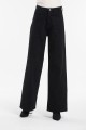 Siyah Likralı Süper Yüksek Bel Salaş Jean Pantolon. (süper Yüksek.) Wide Leg. Siyah Likralı Süper Yüksek Bel Salaş Jean Pantolon. (süper Yüksek.) Wide Leg.