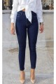 Koyu Mavi Renk Solmaz Skinny Jeans Pantolon