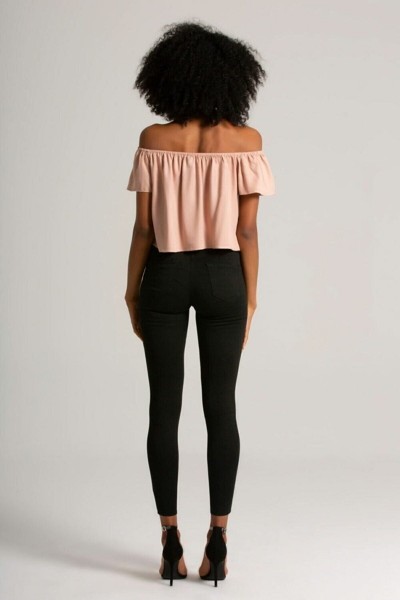 Süper Skinny Jeans Pantolon Solmaz Siyah Jeans(toparlayıcı)