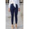 Koyu Mavi Renk Solmaz Skinny Jeans Pantolon