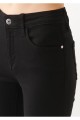 Süper Skinny Jeans Pantolon Solmaz Siyah Jeans(toparlayıcı)