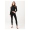 Süper Skinny Jeans Pantolon Solmaz Siyah Jeans(toparlayıcı)