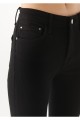 Süper Skinny Jeans Pantolon Solmaz Siyah Jeans(toparlayıcı)