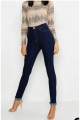 Mavi Renk Solmaz Skinny Jeans Pantolon