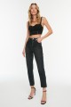 Kadın Siyah Mom Jeans Kadın Siyah Mom Jeans