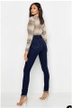 Mavi Renk Solmaz Skinny Jeans Pantolon