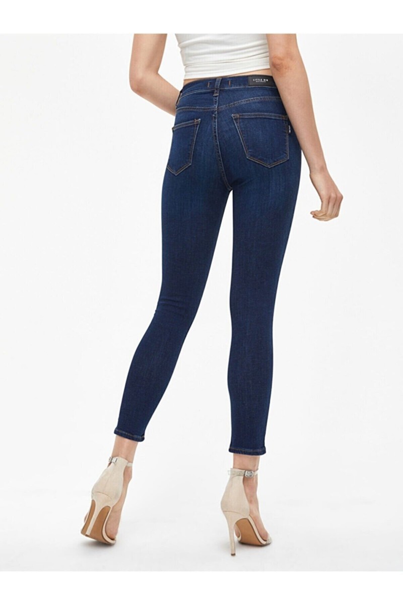 Mavi Renk Solmaz Skinny Jeans Pantolon Mavi Renk Solmaz Skinny Jeans Pantolon