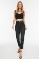 Kadın Siyah Mom Jeans Kadın Siyah Mom Jeans