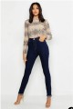 Mavi Renk Solmaz Skinny Jeans Pantolon