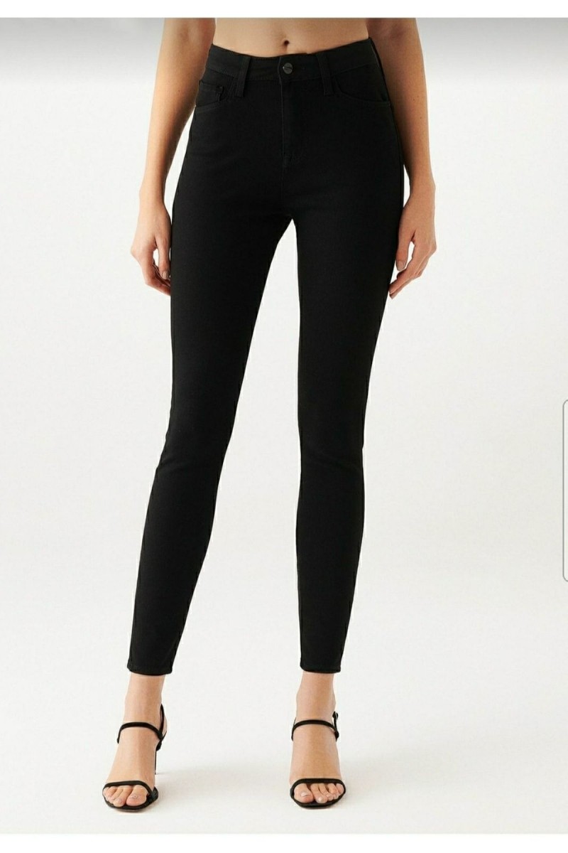 Alex Gold Simsiyah Siyah Skinny Kot Pantolon Siyah Toparlayıcı Etkili Likralı Yüksek Bel Jean Alex Gold Simsiyah Siyah Skinny Kot Pantolon Siyah Toparlayıcı Etkili Likralı Yüksek Bel Jean