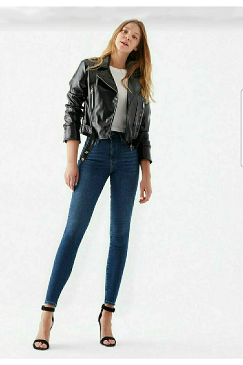 Indigo Solmayan Mavi Skinny Jeans Toparlayıcı Kot Pantolon Incecik Gösteriyor