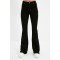 All Star Ispanyol Women Siyah Ispanyol Paça Kot Pantolon Yüksek Bel Ispanyol Jeans Toparlayıcı